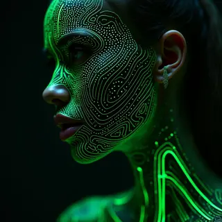 First Tattoo Ideas for 18 Year Old Boys: A Cyberpunk Guide