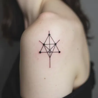 Decoding the Mystery: 3 Dot Triangle Tattoo Meaning