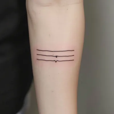 3 Lines Tattoo on Forearm: Meaning & Design Ideas
