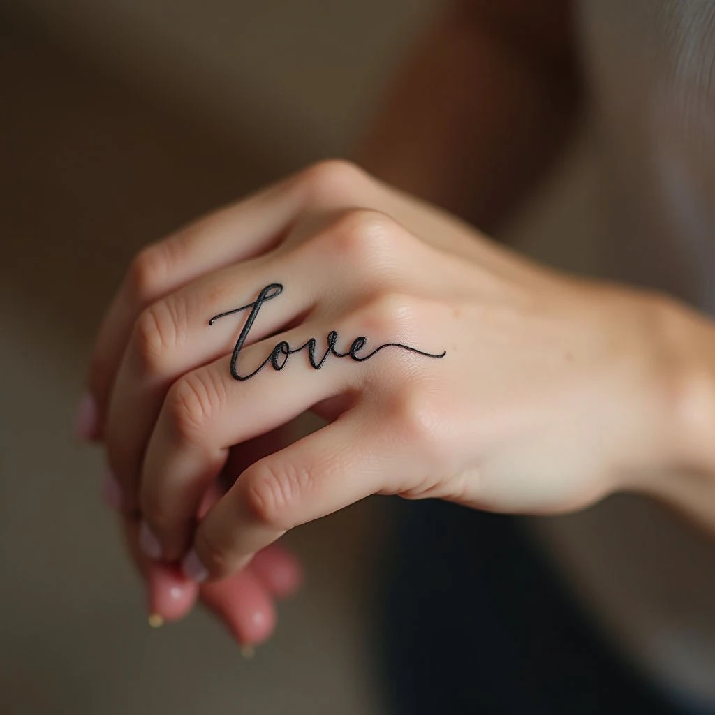 Small & Simple Name Tattoo for Girls: Design Ideas and Considerations