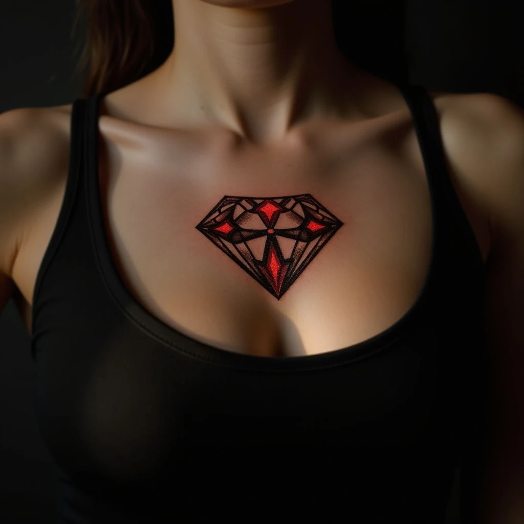 Diamond Finger Tattoos: Meaning & Abstract Designs