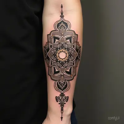 Arm Ditch Tattoo Ideas: A Geometric Exploration