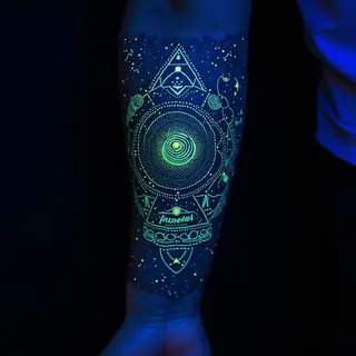 Designing Your Arm Sleeve Tattoo: A Guide to UV Glow & Hidden Art
