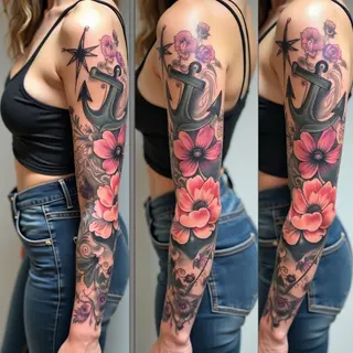 Arm Sleeve Tattoo Designs for Women: Inspiration & Ideas