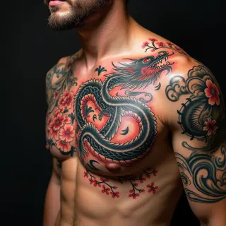 Asian Chest Tattoo Ideas: A Cultural Exploration