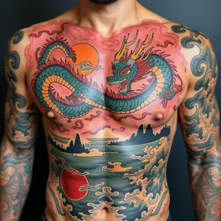 Asian Chest Tattoo Ideas: A Cultural Tapestry