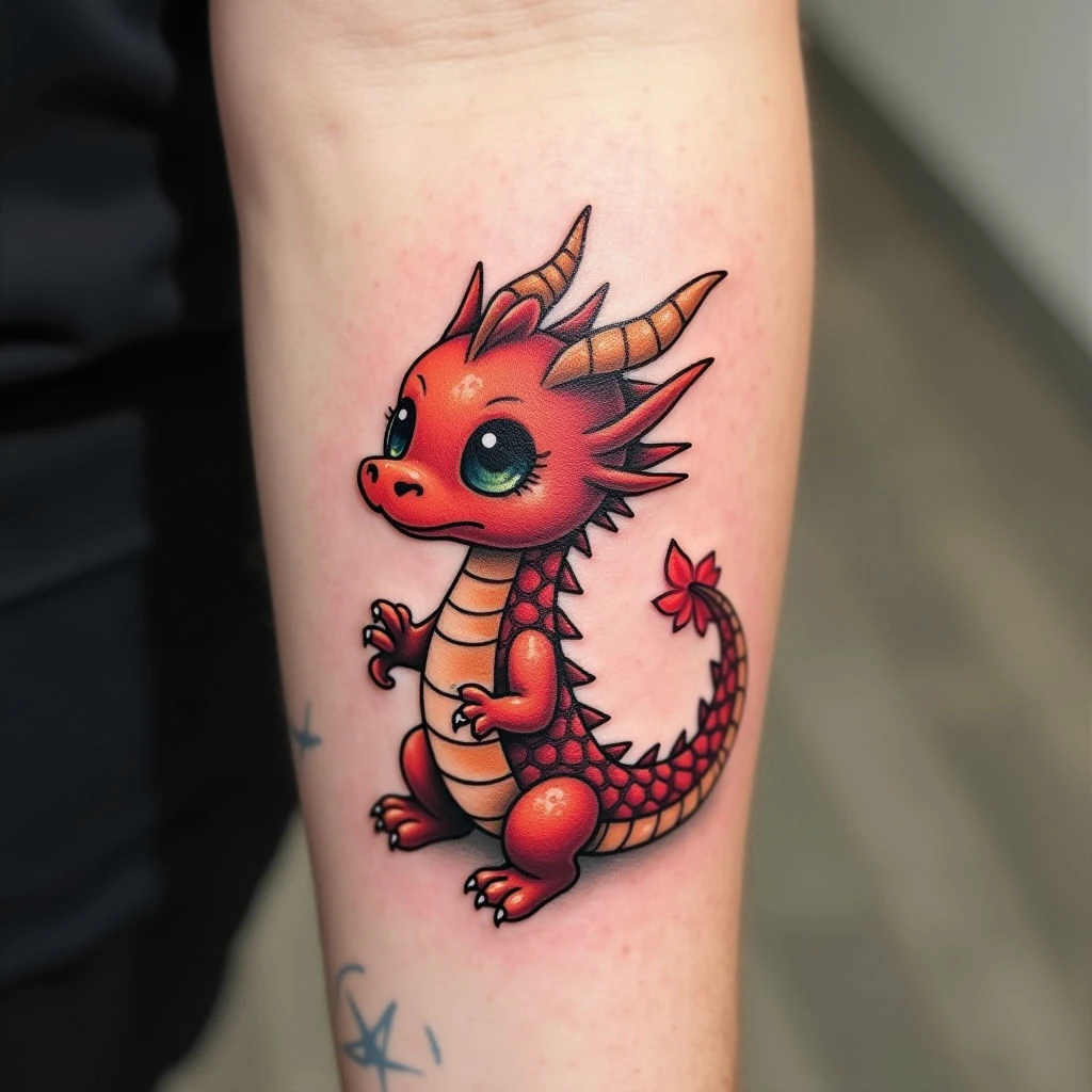 Baby Dragon Tattoo Ideas: A Guide to Adorable & Powerful Designs