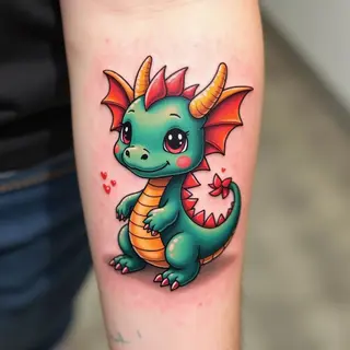 Baby Dragon Tattoo Ideas: A Guide to Whimsical & Meaningful Designs