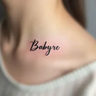 Baby Name Tattoo Ideas: A Guide to Memorializing Your Little One