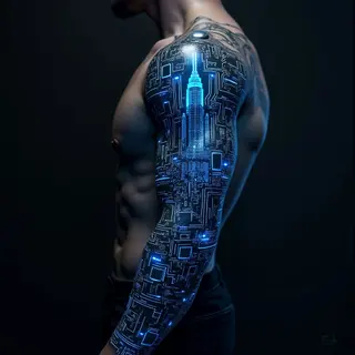 Bicep Tattoos for Men: Meaningful Designs & Cybernetic Visions