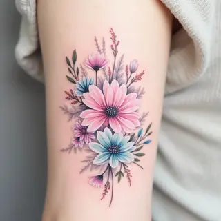 Best Friend Tattoo Ideas for Women: A Watercolor Guide