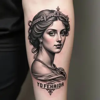 Elegance Etched: Tattoo Writing Styles for Men