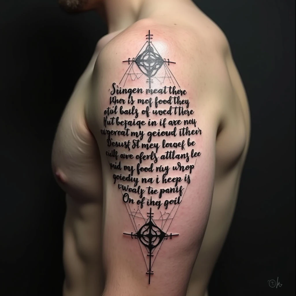 Bible Quote Tattoos for Men: Meaning & Design Inspiration