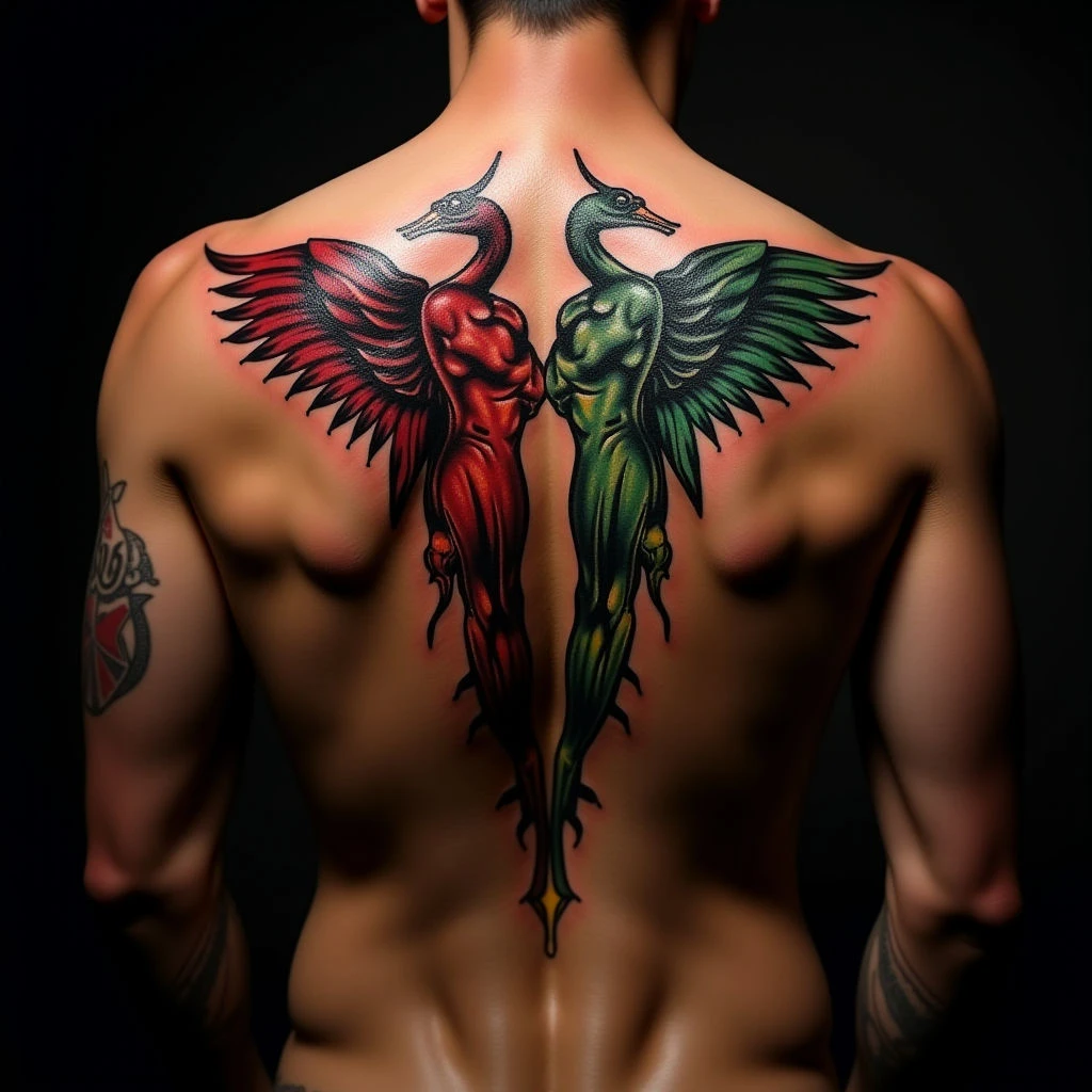 Biomechanical Couples Tattoos: Meaning & Design Ideas