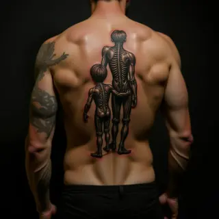 Cool Father & Son Biomechanical Tattoos - Ideas & Inspiration