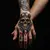 Biomechanical Hand Tattoos for Mom: A Golden Tribute
