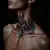 Biomechanical Neck Tattoos of Sacred Places