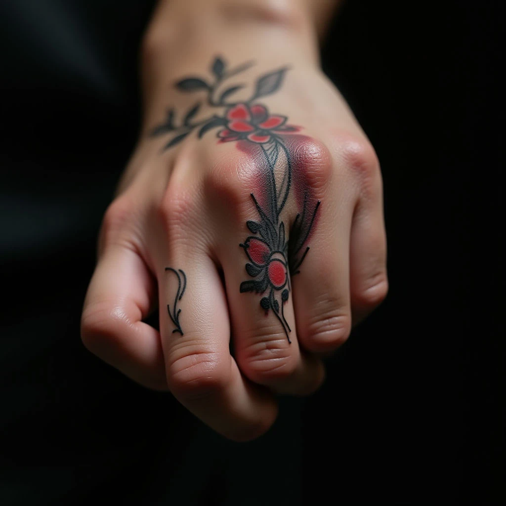 Tiny Finger Tattoos: Bold Linework Designs You'll Love