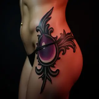 Neon Realism Tattoos on Private Parts: A Bold Expression