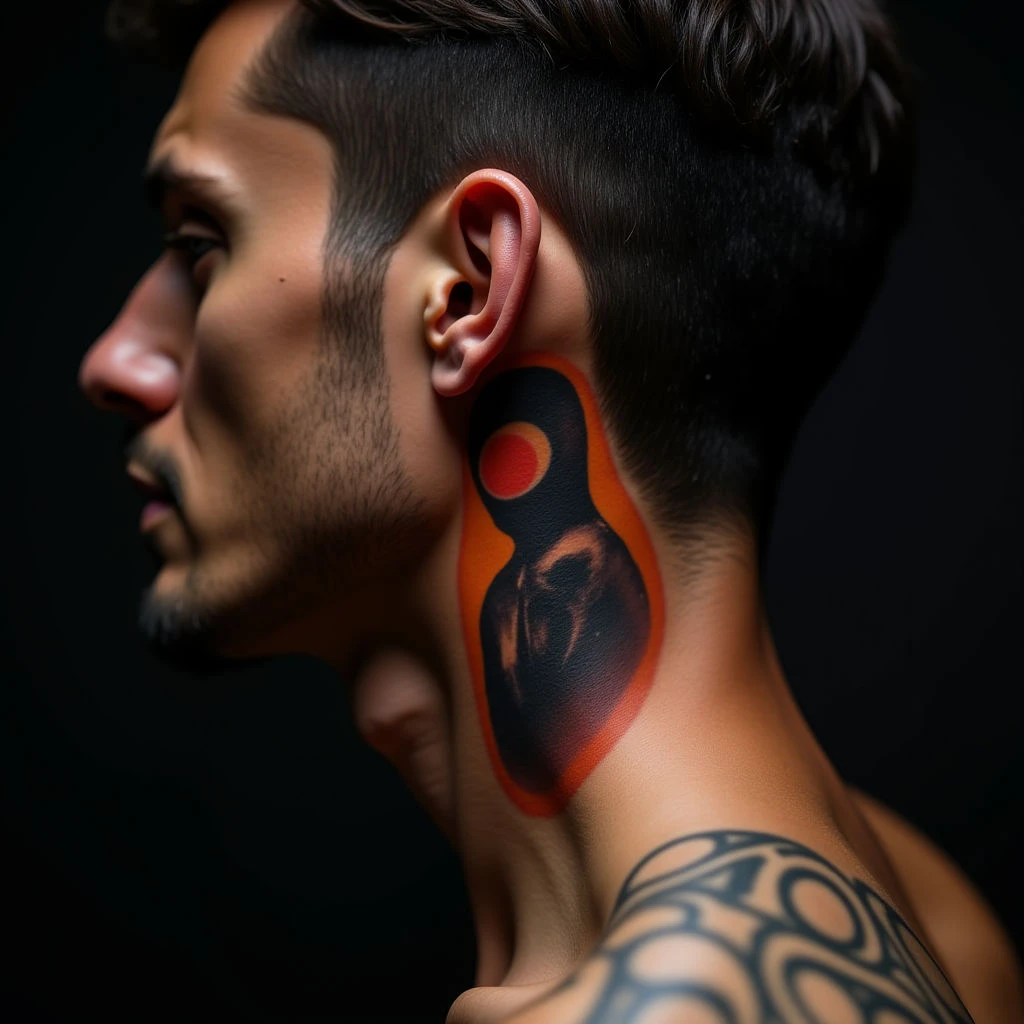 Haunting Micro-Realism Ghost Tattoos for Guys