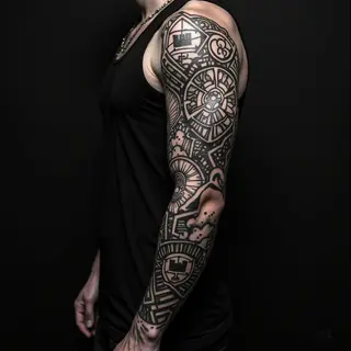 Black Tattoo Sleeve Ideas for Men: A Comprehensive Guide