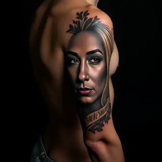 Subtle Gold Face Tattoos for Men: Blackwork Designs & Ideas