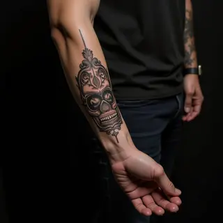 Powerful Blackwork Family Tattoos for Guys