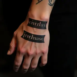 Two Black Bands Tattoo for Guys: Meaning & Design Ideas