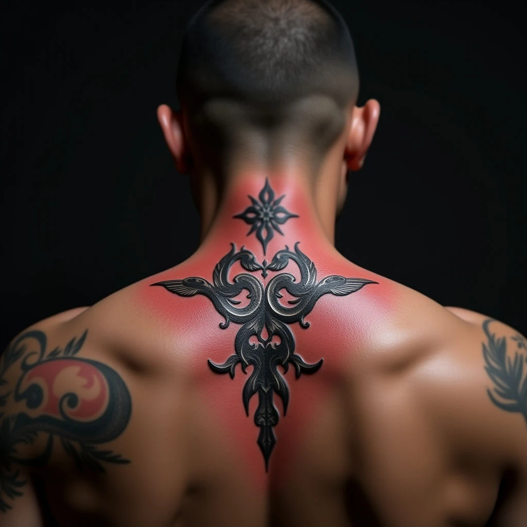 Old School Shoulder Tattoos for Men - XL Designs