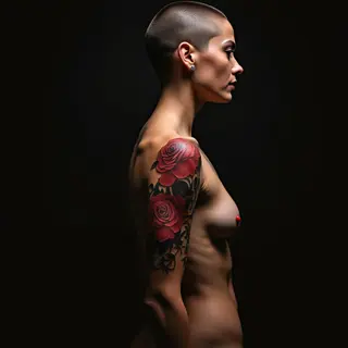 Sleeve Tattoo Ideas for Black Women: Bold Realism Designs
