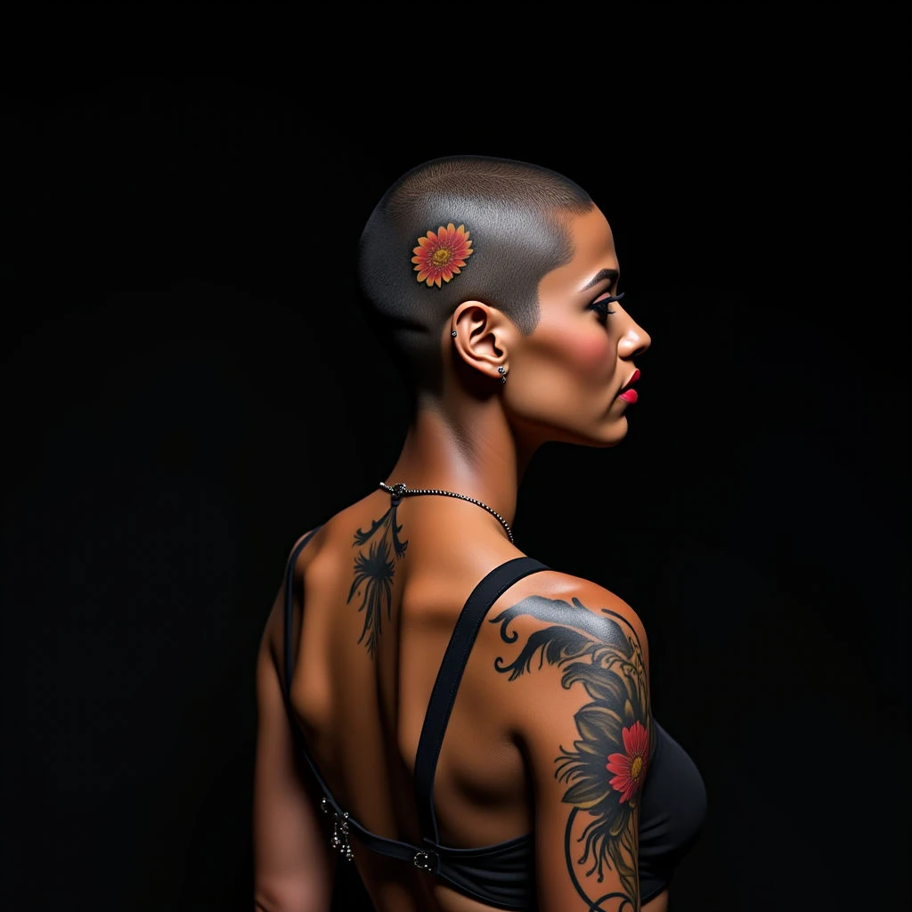 Powerful Sleeve Tattoo Ideas for Black Women | Blackwork Designs