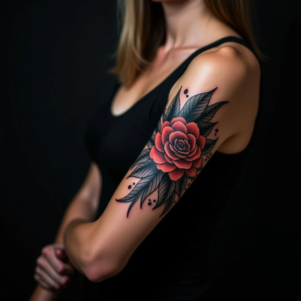 Dramatic Wrist Cover Up Tattoos for Women | Blackwork Designs