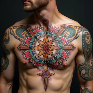 Chest Cover-Up Tattoo Designs for Men: Inspiration & Guidance