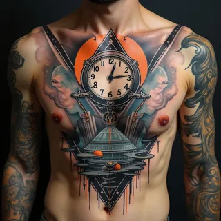 Chest Cover-Up Tattoo Ideas: Dreams Beneath the Surface