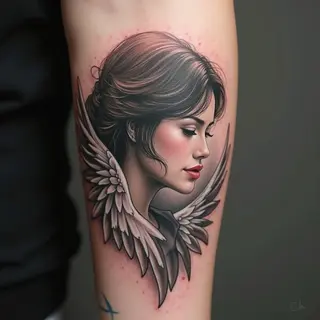 Touching Child Tattoo Ideas for Moms: Healing & Remembrance