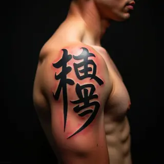 Old School Chinese Writing Tattoos for Men: Designs & Meanings