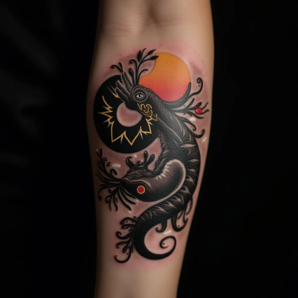Korean Language Tattoos: Micro-Realism Forearm Designs