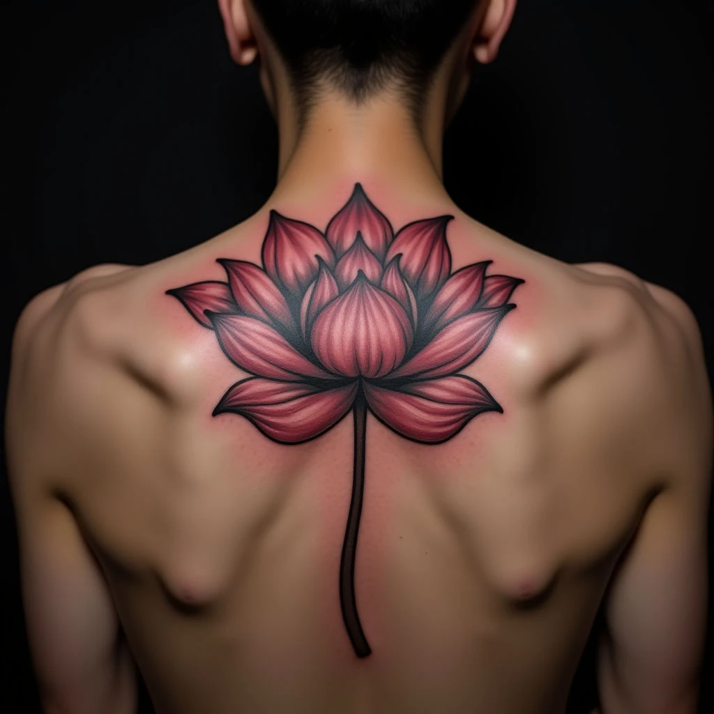 Simple Lotus Flower Tattoo: Meaning & Collarbone Design