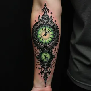 Clock Tattoo Ideas: Timeless Designs & Hidden Glows