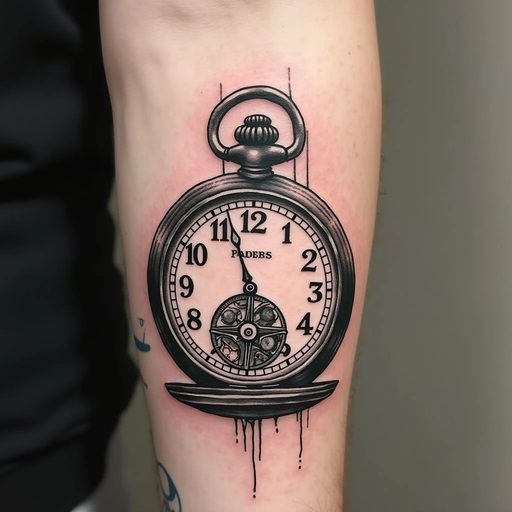 Clock Tattoo: Designs, Symbolism & Time Ideas