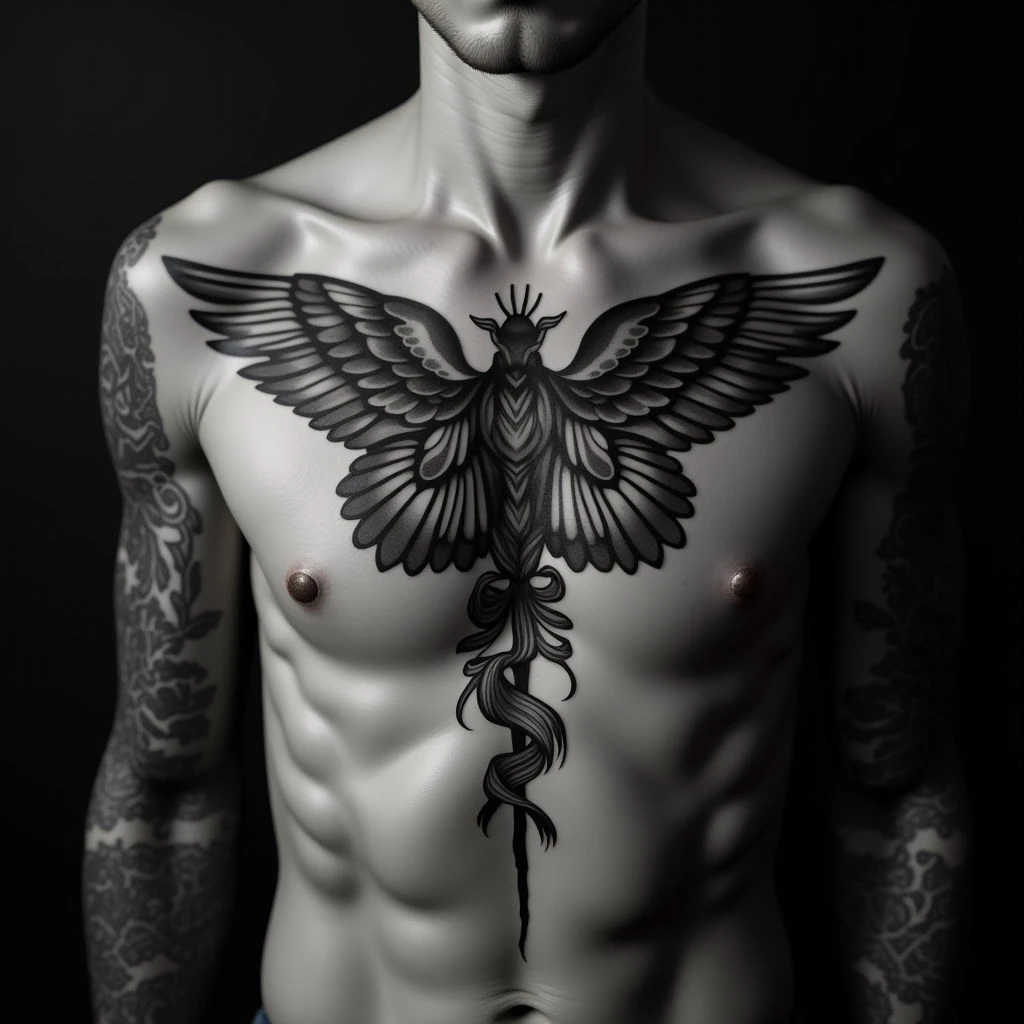 Left or Right Arm Tattoo? Collarbone Neo-Traditional Guide