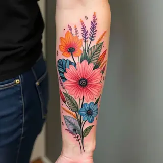 Colorful Forearm Tattoo Ideas: A Guide to Vibrant Designs