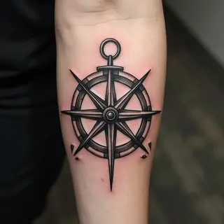 Compass Forearm Tattoo: Meaning, Symbolism & Design Ideas