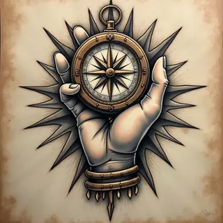 Compass Hand Tattoo Designs: Meaning, Inspiration & Placement Guide