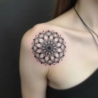 Cool Best Friend Tattoo Ideas: Geometry & Sacred Symbols