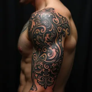 Cool Bicep Tattoo Ideas for Men: A Guide to Ornamental Designs