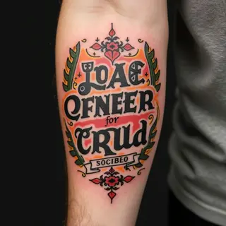 Cool Name Tattoo Ideas for Men: A Traditional Guide