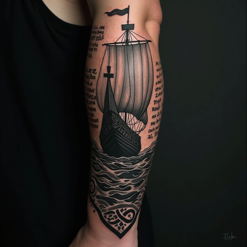 Cool Tattoos for Your Arm: Norse & Viking Inspiration