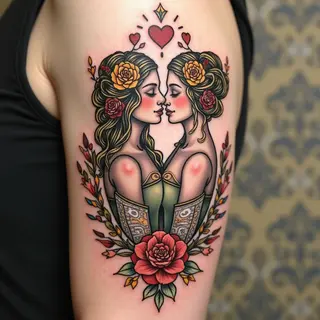 Couple Tattoo Ideas: A Historical & Symbolic Guide