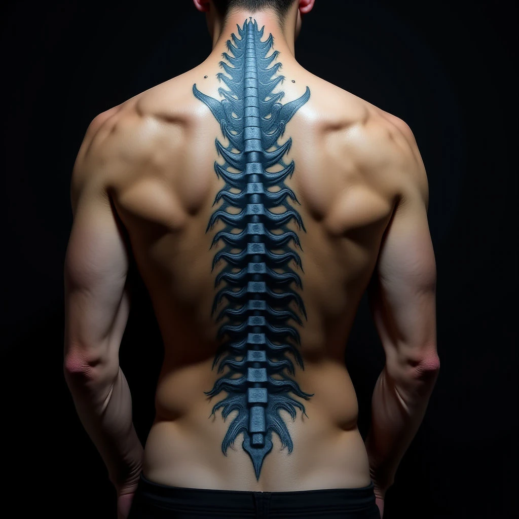 Adding to an Existing Tattoo: A Biomechanical Spine Cover-Up